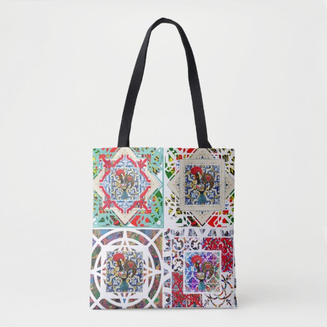 Galo de Barcelos, Portugal Tote Bag (Front)