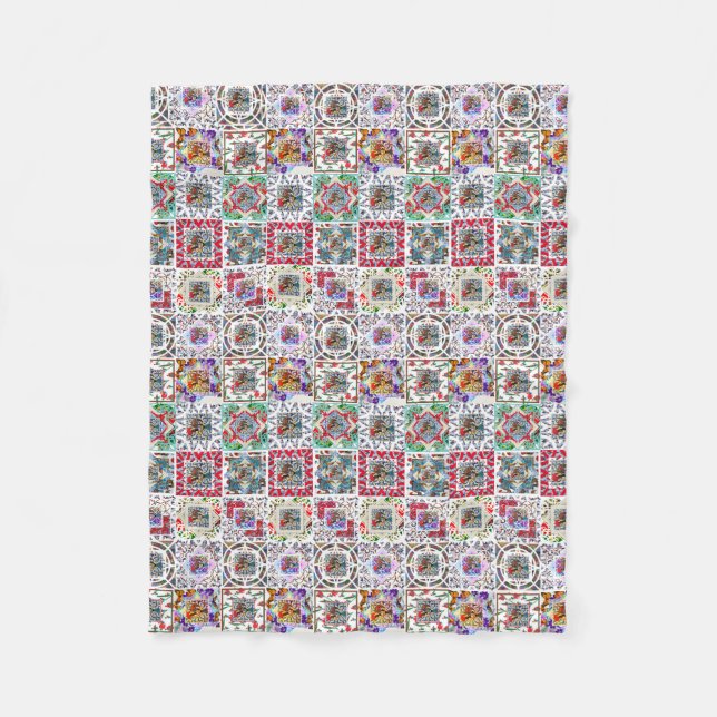 Galo de Barcelos, Portugall Fleece Blanket (Front)