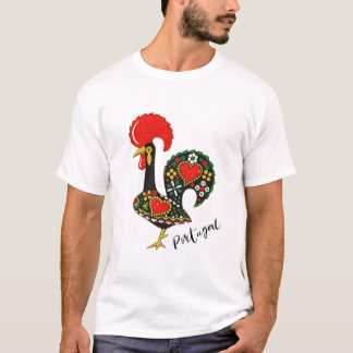 Galo de Barcelos Portuguese Rooster T-Shirt