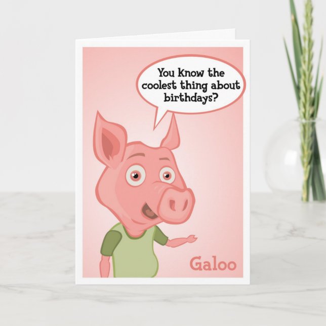 Galoo Birthday Card (Front)