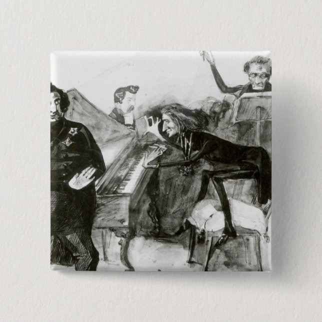 Galop Chromatique 15 Cm Square Badge (Front)