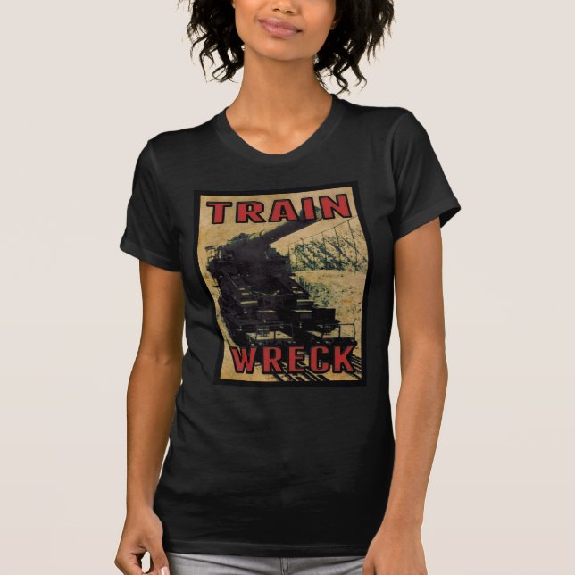 Gals TrainWreck SOS Shirt (Front)