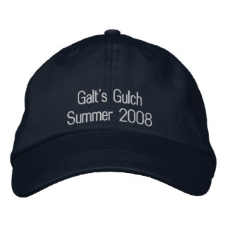 Galt's Gulch Embroidered Hat