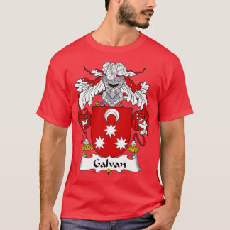 Galvan Coat of Arms Family Crest  T-Shirt