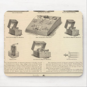 Galvano Faradic Manufacturing Company Bickford Mouse Mat