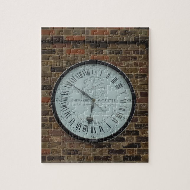 Galvanomagnetic Clock Jigsaw Puzzle (Vertical)