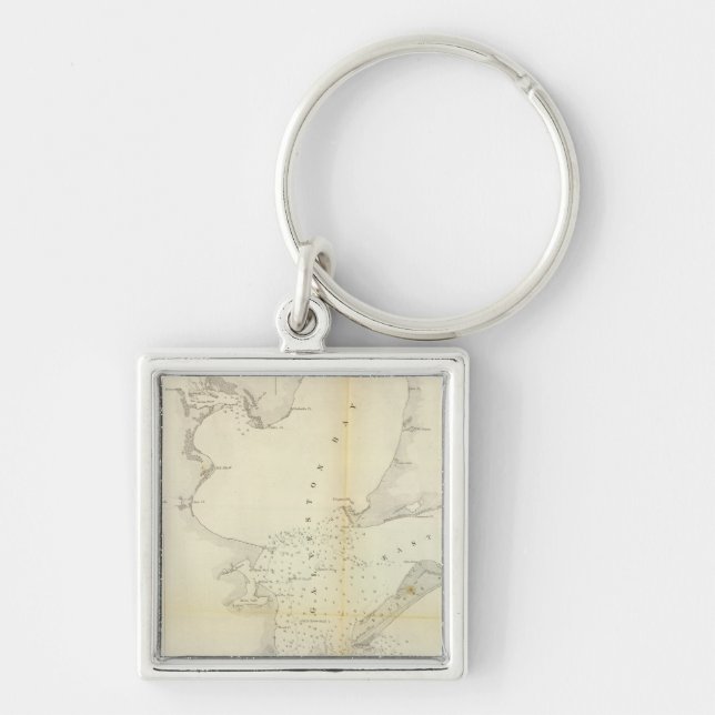 Galveston Bay, Texas Key Ring (Front)