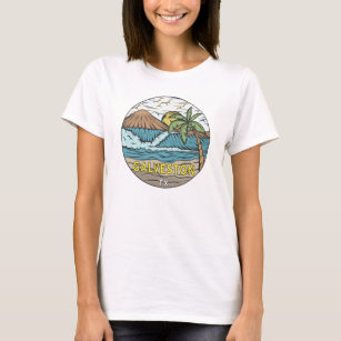 Galveston Beach Texas Vintage T-Shirt