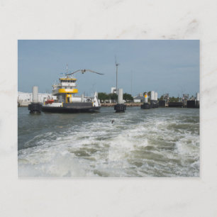 Galveston Ferry Landing Postcard