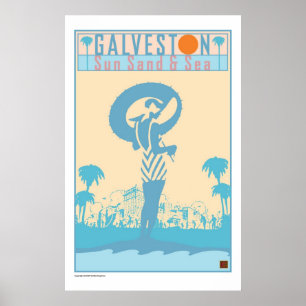 Galveston-Print Poster