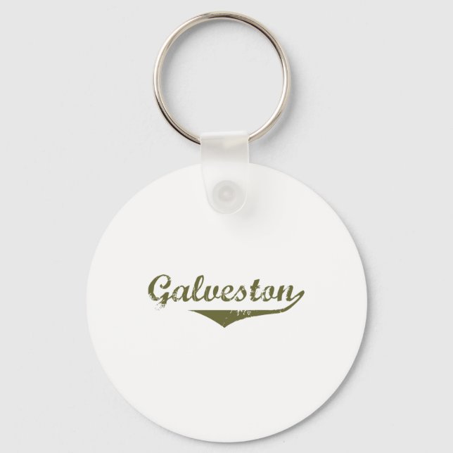 Galveston Revolution t shirts Key Ring (Front)