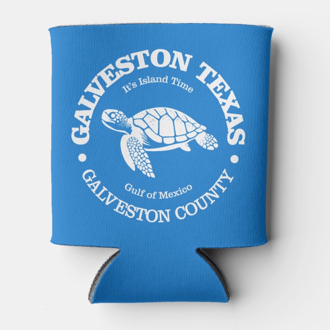 Galveston (sea turtle) can cooler (Front)