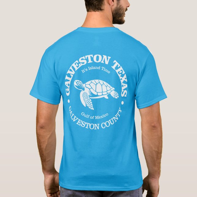 Galveston (sea turtle) T-Shirt (Back)