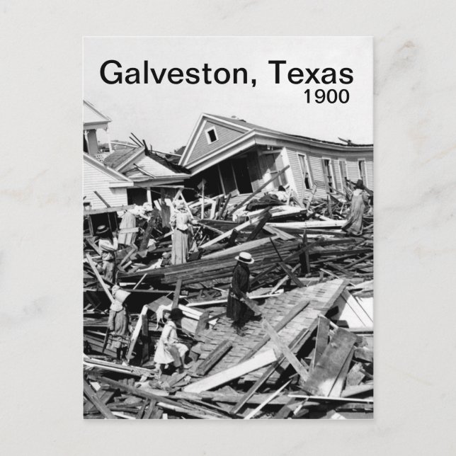 Galveston, Texas Postcard (Front)