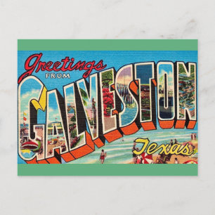 Galveston Texas Postcard