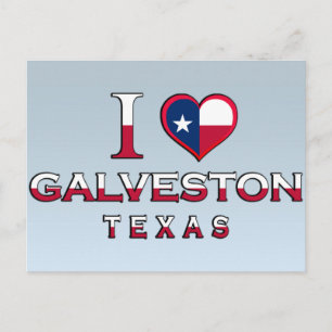 Galveston, Texas Postcard