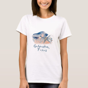 Galveston Texas Seashells  T-Shirt