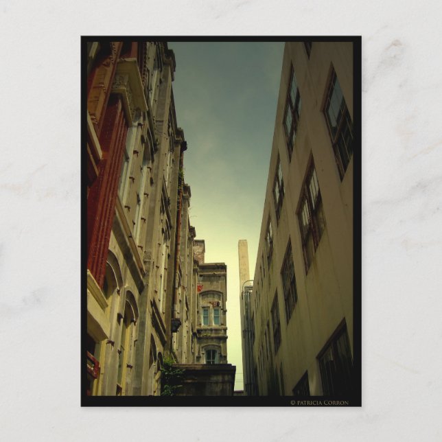 Galvezton Alleyway 2006 -2 Postcard (Front)