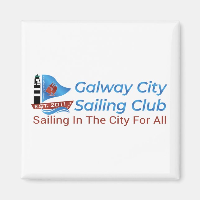 Galway City Sailing Club Magnet (Front)