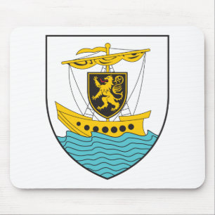 Galway Coat of Arms Mouse Mat
