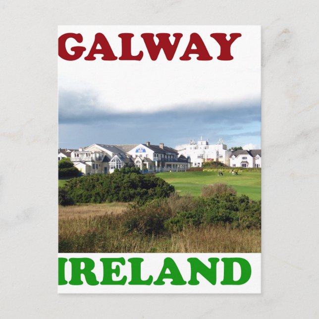 Galway Ireland 4 Postcard (Front)