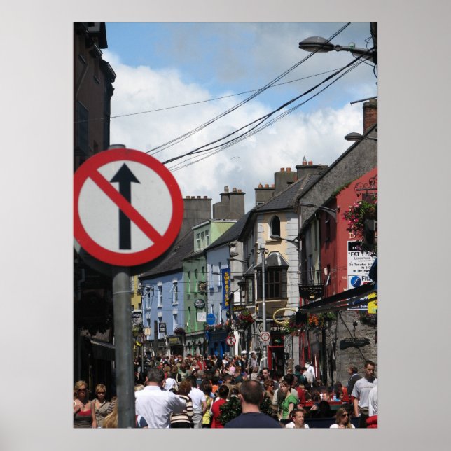 Galway, Ireland Poster (Front)