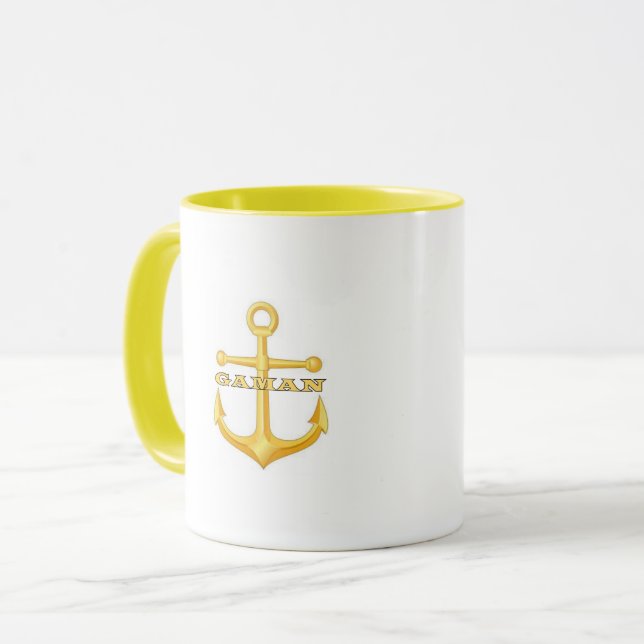 GAMAN ANCHOR Mug (Front Left)