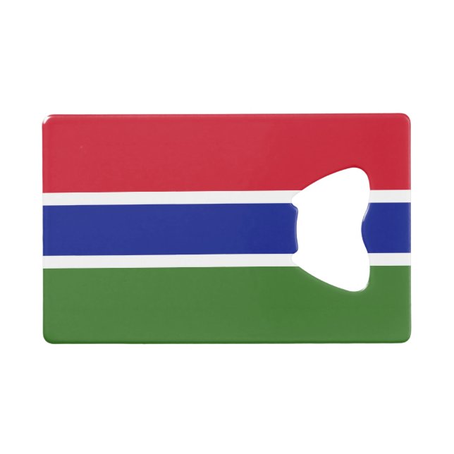 Gambia Flag (Front (Horizontal))