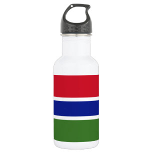 Gambia Flag 532 Ml Water Bottle