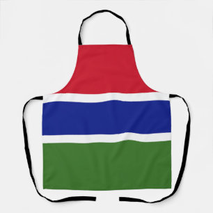 Gambia Flag Apron