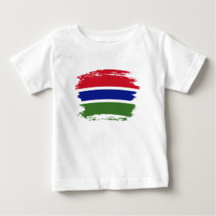 Gambia flag baby T-Shirt