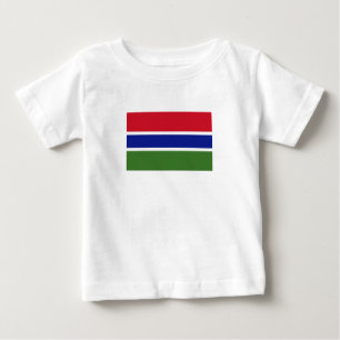 Gambia Flag Baby T-Shirt
