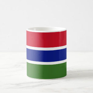 Gambia Flag Coffee Mug