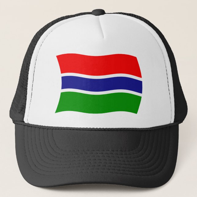 Gambia Flag Hat (Front)