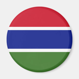 Gambia Flag Magnet