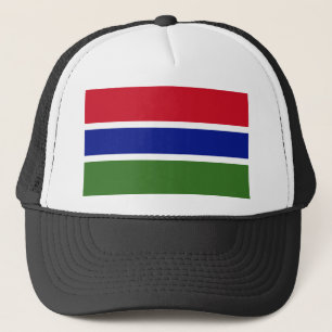 Gambia Flag Trucker Hat