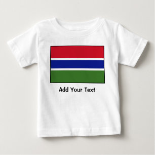 Gambia – Gambian Flag Baby T-Shirt