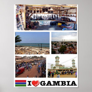 Gambia - I Love - Poster