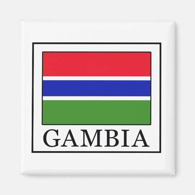 Gambia Magnet (Front)