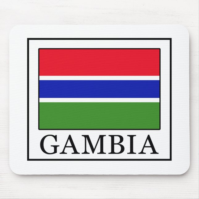 Gambia Mouse Mat (Front)