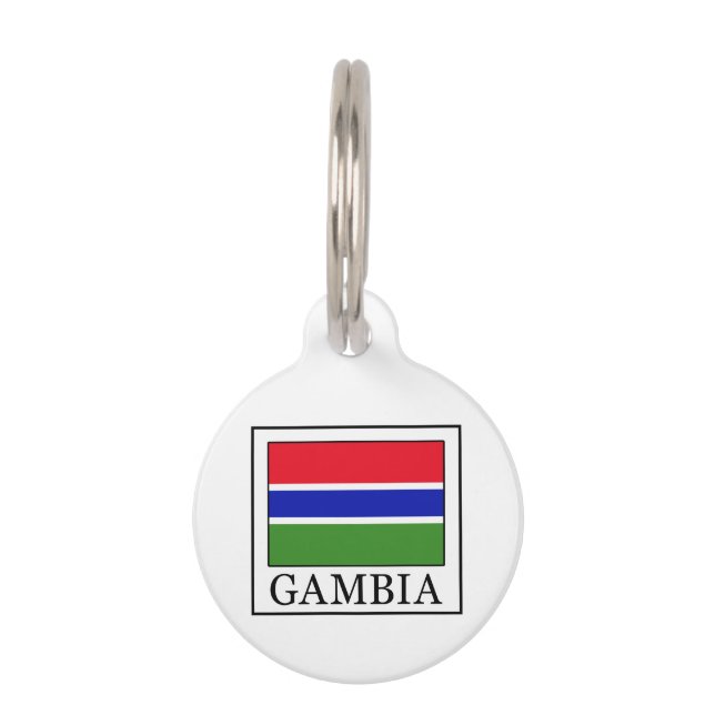Gambia Pet Tag (Front)