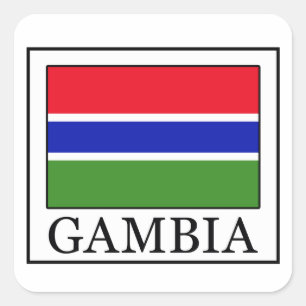 Gambia sticker
