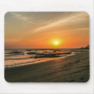 Gambia Sunset Mouse Pad