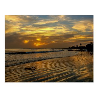 Gambia Sunset Postcard
