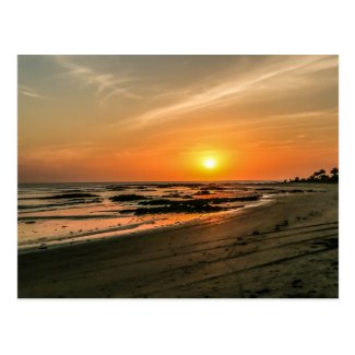 Gambia Sunset Postcard