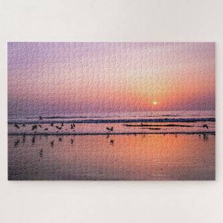 Gambia Sunset Puzzle