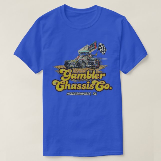 Gambler Chassis Co 1980 Classic TShirt (Design Front)