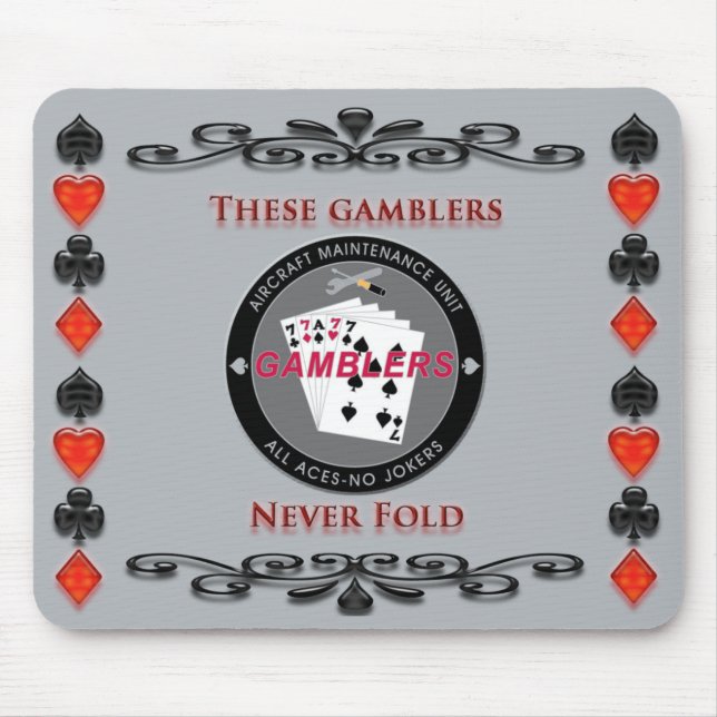 Gambler Mouse Pad (Front)