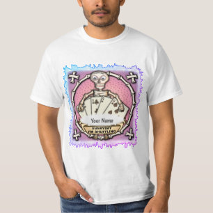 Gambler Skeleton Poker T-Shirt