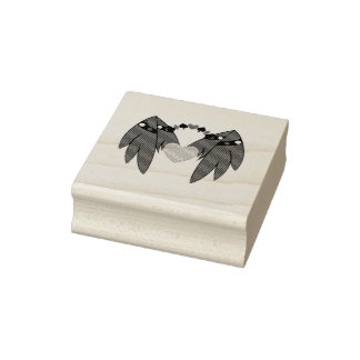 Gambler With A Heart Of Gold Rubber Stamp
